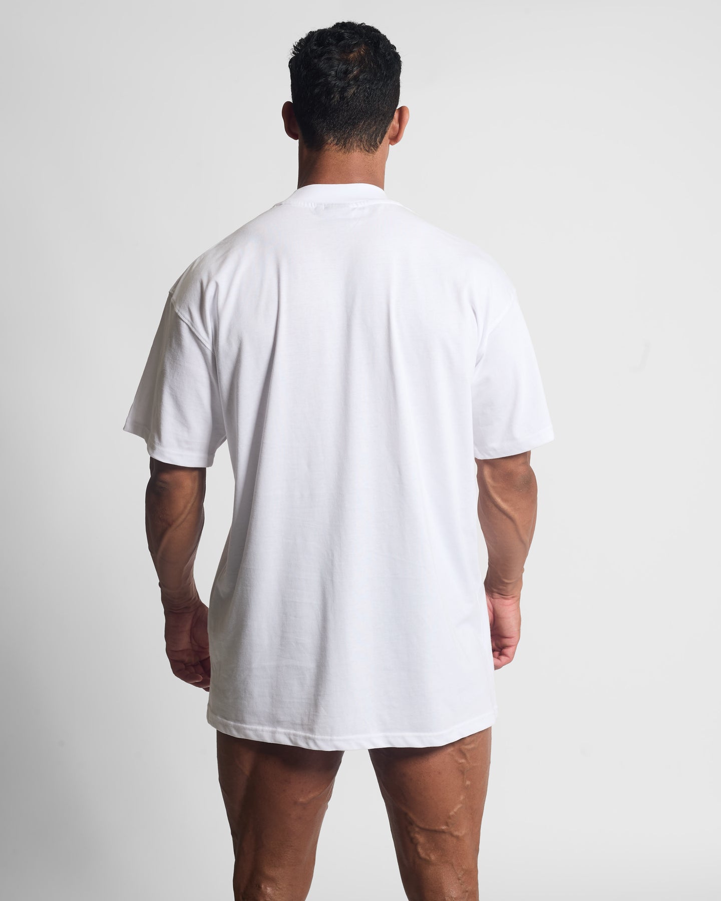 NEVERHOME ULTRA OVERSIZE SHIRT - NVRHM WHITE