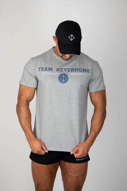 TEAM NEVERHOME GREY SPORTS SHIRT