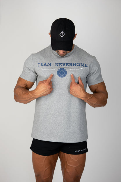 TEAM NEVERHOME GREY SPORTS SHIRT