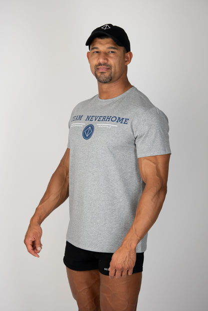 TEAM NEVERHOME GREY SPORTS SHIRT