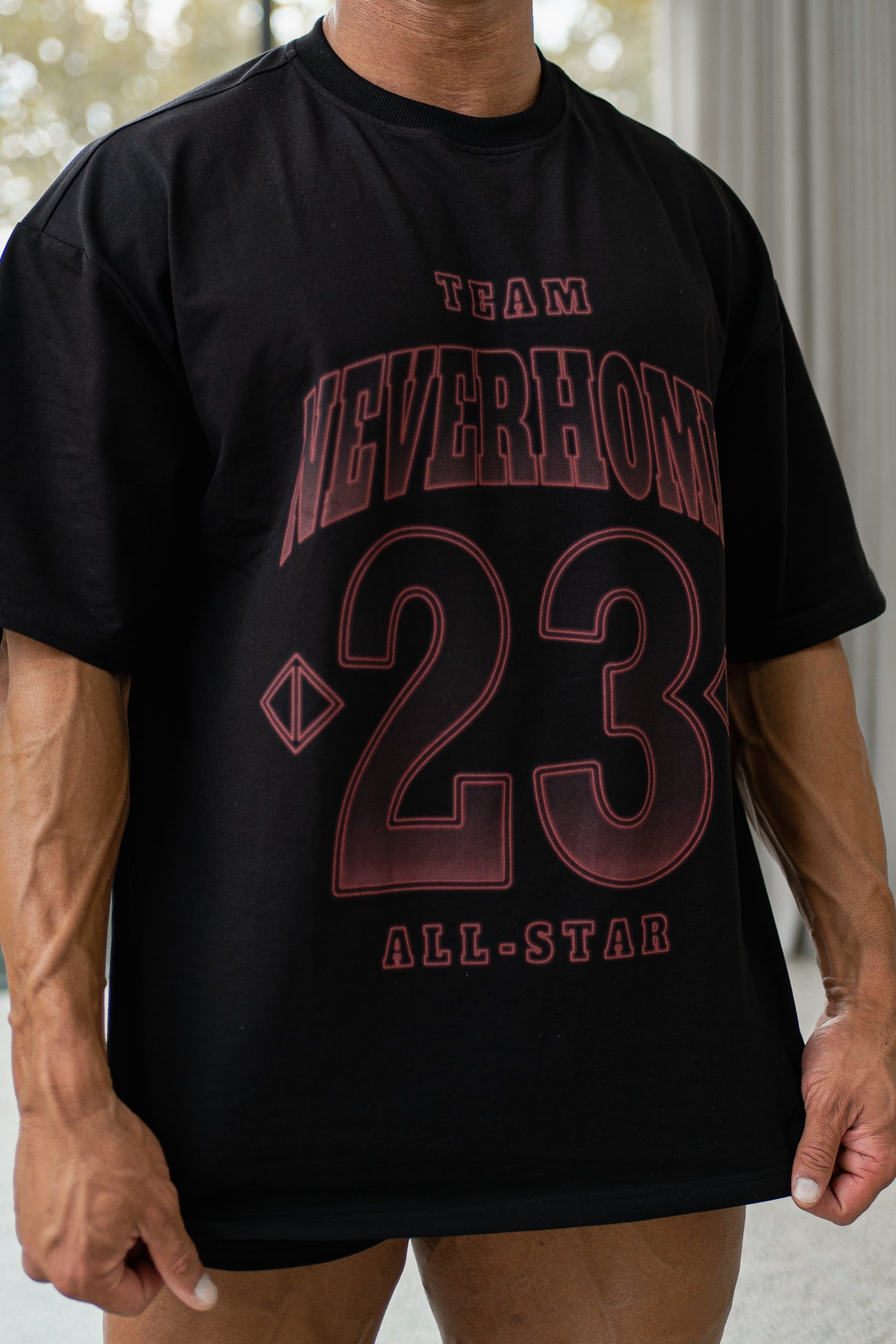 23 LIMITED EDITION NEVERHOME OVERSIZED SHIRT - RE RUN